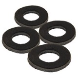 4kom - Podloške Black Label Leather Washers