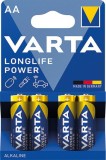 4ks - Baterie Varta Longlife Power AA