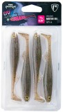4ks - Gumena Mamac Fox Rage Ultra UV Slick Shad Jednolične Boje Paketi 11cm Motorno Ulje 4ks - Gumena Mamac Fox Rage Ultra UV Slick Shad Jednolične Boje Paketi 11cm Motorno Ulje