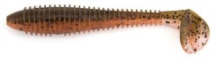 4ks - Gumena Mamac Keitech FAT Swing Impact 5,8" 14,7cm 22,8gr Zeleni Tika