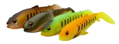 4ks - Gumena Mamac Savage Gear Craft Cannibal Paddletail 8,5cm 7gr Dark