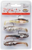 4ks - Gumená Nástraha Berkley Pulse Agent E 5,5cm 10g Assorted