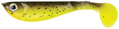 4ks - Gumová Nástraha Berkley PowerBait Pulse Shad 8cm Brown Chartreuse