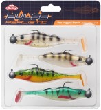 4ks - Gumová Nástraha Berkley Pulse Realistic Perch 15cm 15g Assorted