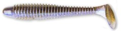 4ks - Gumová Nástraha Crazy Fish Vibro Fat 12cm 13gr 3D Swamp Pearl