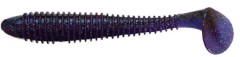 4ks - Gumová Nástraha Crazy Fish Vibro Fat 12cm 13gr 50D Northern Lights