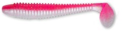 4ks - Gumová Nástraha Crazy Fish Vibro Fat 12cm 13gr 9D Pink Snow