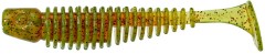 4ks - Gumová Nástraha Gunki TIPSY-SXL 100 10cm 8,7gr Motor Oil Red FLK