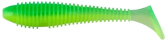 4ks - Gumová Nástraha Keitech FAT Swing Impact 5,8" 14,7cm 22,8gr Lime Chartreuseglow