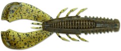 4ks - Gumová Nástraha Rapala Crushcity Cleanup Craw 3 Green Pumpkin Blue Pearl