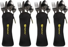 4ks - Jídelní Sada RidgeMonkey DLX Cutlery Set Four Pack