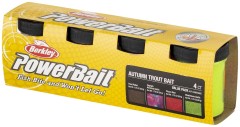 4ks Obalovacie Cesto Berkley PowerBait Trout Season Pack Autumn 50g