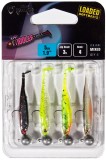 4ks - Sada Nástrah Rage Ultra UV Micro Tiddler Fast Mixed Color Loaded Lure Pack 5cm 4ks - Sada Nástrah Rage Ultra UV Micro Tiddler Fast Mixed Color Loaded Lure Pack 5cm