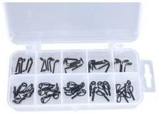 50ks Sada koncových oček Iron Claw 1,0-1,8mm 50ks Sada koncových oček Iron Claw 1,0-1,8mm