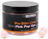 55kom - Plovući Boilie CCMoore Pro-Stim Liver Pink Pop Ups 12mm
