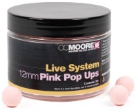 55ks - Plovoucí Boilie CCMoore Live System Pop Ups 12mm Pink