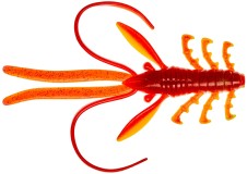 5kom - Gumena Mamac Gunki Nymfa Naiad 10cm 4,8gr Narančasta Piletina