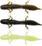 5kom - Gumena Mamac Savage Gear Ned Salamander Floating 7,5cm 3gr Crna & Plava