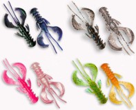 5kom - Gumeni Mamac Crazy Fish Nimble 10cm 6,1gr