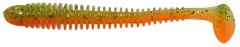 5kom - Gumeni Mamac Crazy Fish Vibro Worm 10cm 5D Orange-Chart