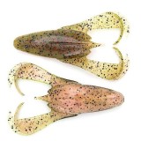 5kom - Gumeni Mamac Keitech Noisy Flapper 3,5" 8,9cm 16,3gr Watermelon Red Pearl