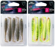 5kom - Gumeni Mamac Rage Ultra UV Slick Shad Single Colour Packs 7cm