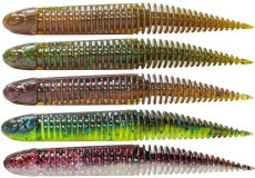 5kom - Gumeni Mamac Savage Gear NED Dragon Tail Slug 7,2cm 3g Clear Water Mix