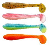 5kom - Gumovni Mamac Crazy Fish Vibro Fat 8cm