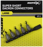 5kom - Konektori Matrix Super Short Dacron Conectors Veličina L