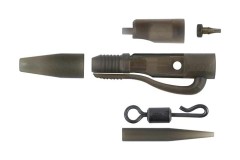 5kom - Set Fox Edges Tubing Leadclip Kit Naturals
