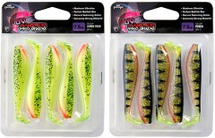 5ks - Gumena Mamac Fox Rage Ultra UV Zander Pro Shad Jednobojne Pakiranje 10cm