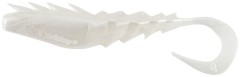 5ks - Gumová Nástraha Berkley Gulp! Nemesis Prawn Curl Tail 7,5cm Pearl White