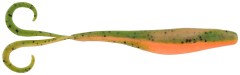 5ks - Gumová Nástraha Berkley Gulp! Saltwater Crazy Legs Jerk Shad 12.5cm Lime Tiger Glow