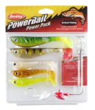 5ks - Gumová Nástraha Berkley PowerBait Pro Pack Vertical Assorted
