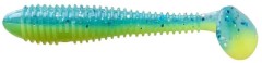 5ks - Gumová Nástraha Crazy Fish Vibro Fat 8cm 40D