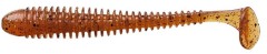 5ks - Gumová Nástraha Crazy Fish Vibro Worm 10cm 32 Dark Beer
