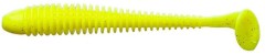 5ks - Gumová Nástraha Crazy Fish Vibro Worm 10cm 6 Chartreuse