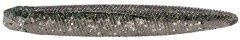 5ks - Gumová Nástraha Illex Yammy Fish 7,1cm 4,4gr Dark Thunder Clear Silver