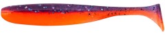 5ks - Gumová Nástraha Keitech Easy Shiner 5" 12,7cm 10,4gr Violet Fire