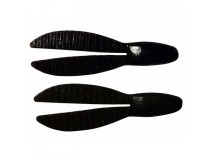 5ks - Gumová Nástraha Keitech Flex Chunk 4" 10,2cm 13,5gr Black