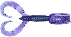 5ks - Gumová Nástraha Keitech Little Spider 3,5" 8,9cm 2,7gr Electric June Bug