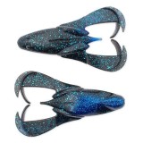 5ks - Gumová Nástraha Keitech Noisy Flapper 3,5" 8,9cm 16,3gr Black Blue