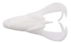 5ks - Gumová Nástraha Keitech Noisy Flapper 3,5" 8,9cm 16,3gr White