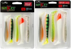 5ks - Gumová Nástraha Rage Spikey Shads Mixed Colours