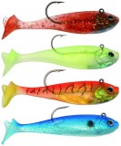 5ks - Gumová Nástraha s Háčkem ICE Fish 5cm 6gr