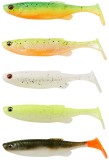 5ks - Gumová Nástraha Savage Gear Fat Minnow T-Tail 9cm 7gr Dark Water Mix