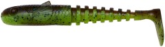 5ks - Gumová nástraha Savage Gear Gobster Shad 9cm 9g Chartreuse Pumpkin