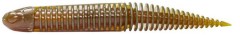 5ks - Gumová Nástraha Savage Gear NED Dragon Tail Slug 7,2cm 3g Clear Motoroil