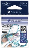 5ks - Háček Mikado Sensual Zander Plava Veličina 1