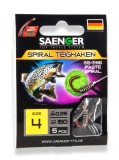 5ks - Hotový Návazec Saenger se Spirálou SR-286 Teighaken Velikost 10 5ks - Hotový Návazec Saenger se Spirálou SR-286 Teighaken Velikost 10